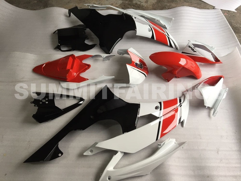 Fairings For Yamaha R6, 2008-2012 - Red, White & Black