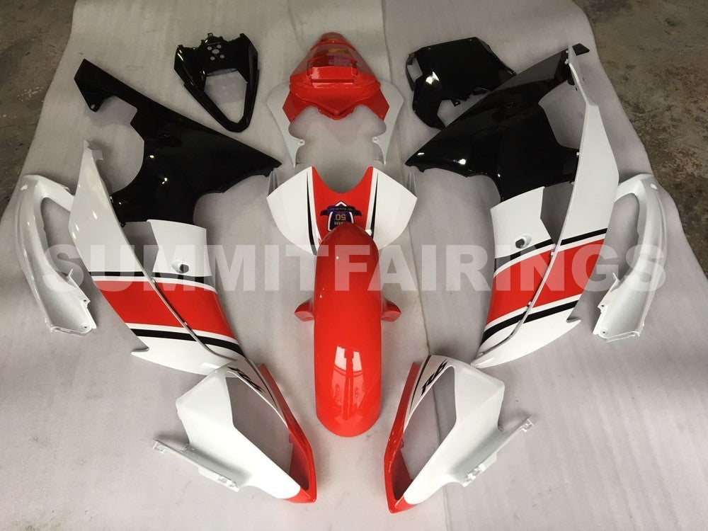 Fairings For Yamaha R6, 2008-2012 - Red, White & Black