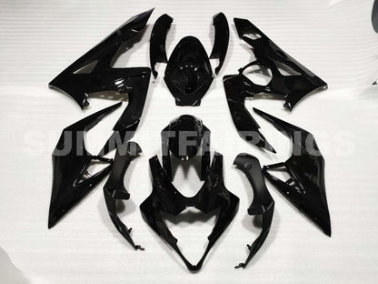 Fairings For Suzuki - GSXR1000 K5 05-06 Black & Silver Decals