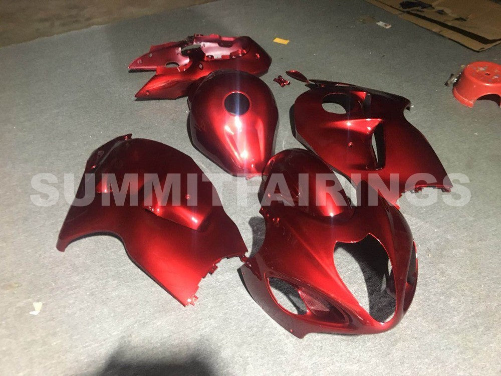 Fairings For Suzuki - GSXR1300 Hayabusa 1996-2007 Transparent red