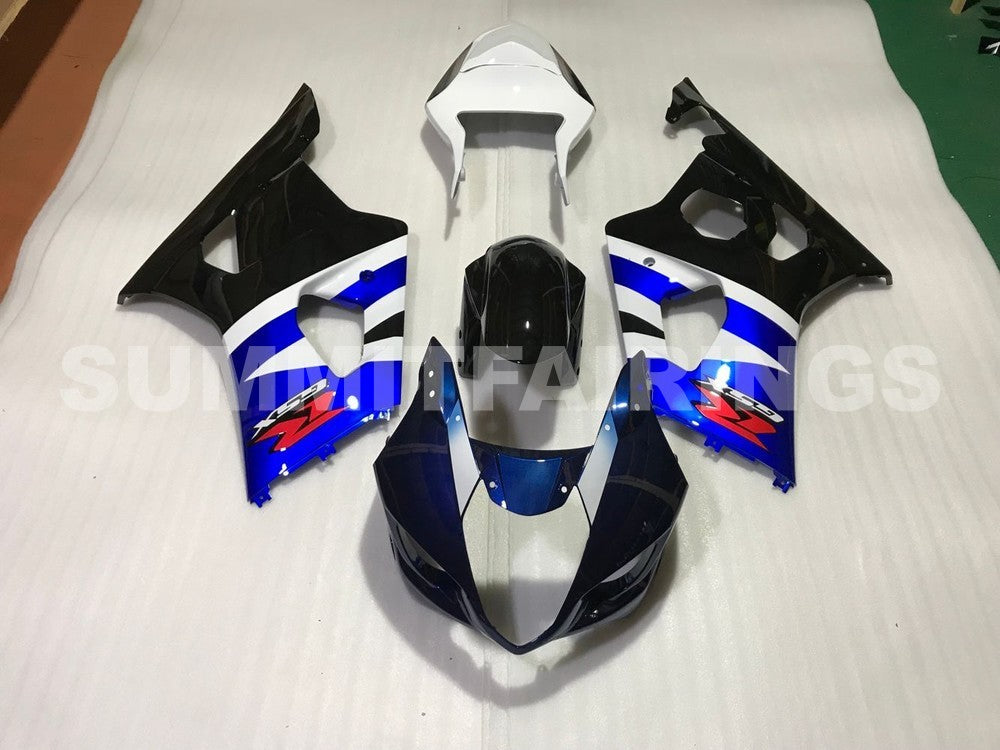 Fairings For Suzuki GSXR 1000 K3 (2003-2004) Blue Black White