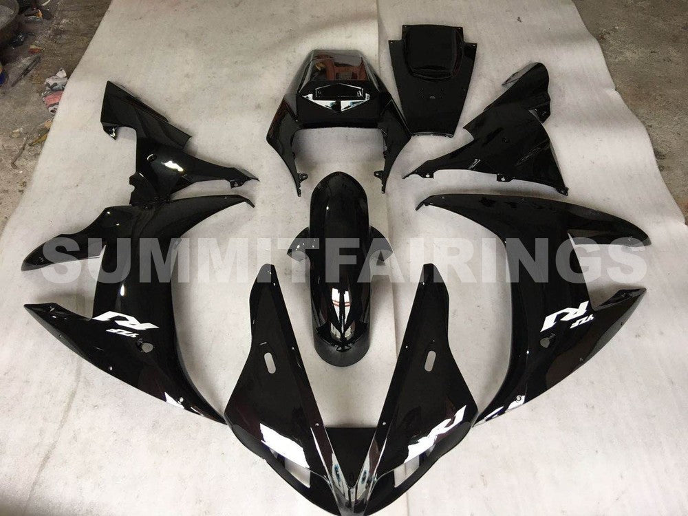 Fairings For Yamaha YZF-R1 All Black R1 (2002-2003)