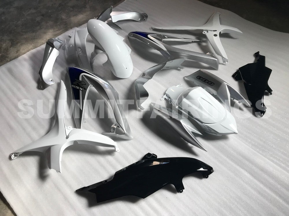 Fairings For Suzuki - GSXR600-750 K8 2008-2010 Silver