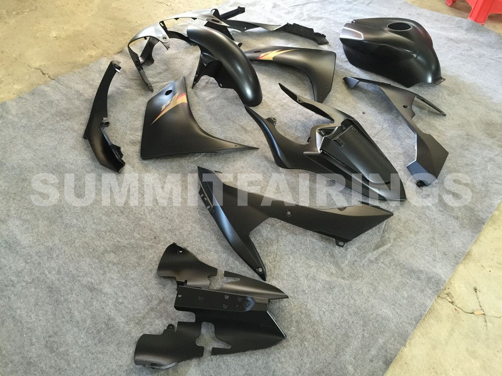 Fairings For Yamaha YZF-R1 Black Matte & Gold R1 (2007-2008)