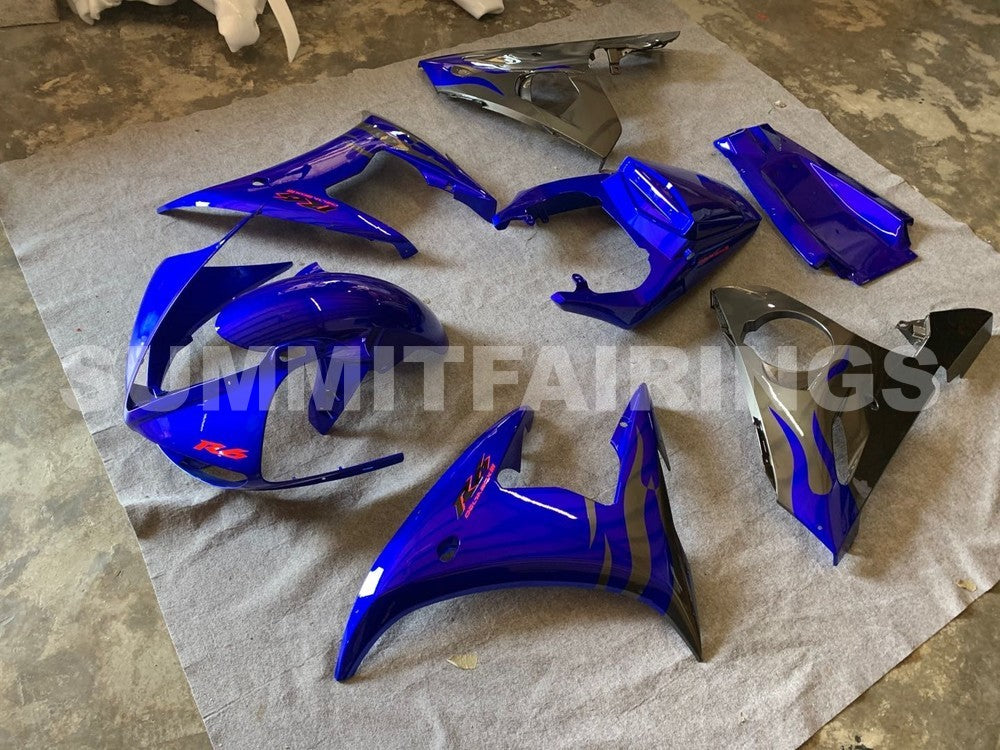 Fairings For Yamaha YZF-R6 Blue & Black R6 (2005)