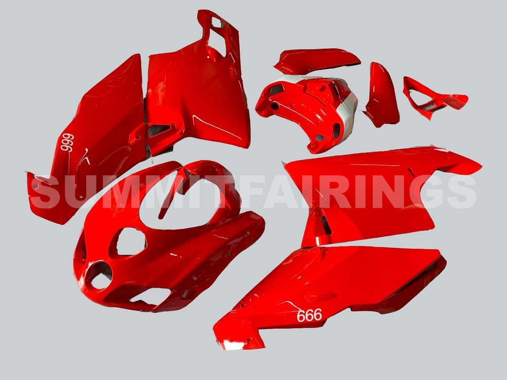 Fairings For Ducati - 999/749 05-06 Red