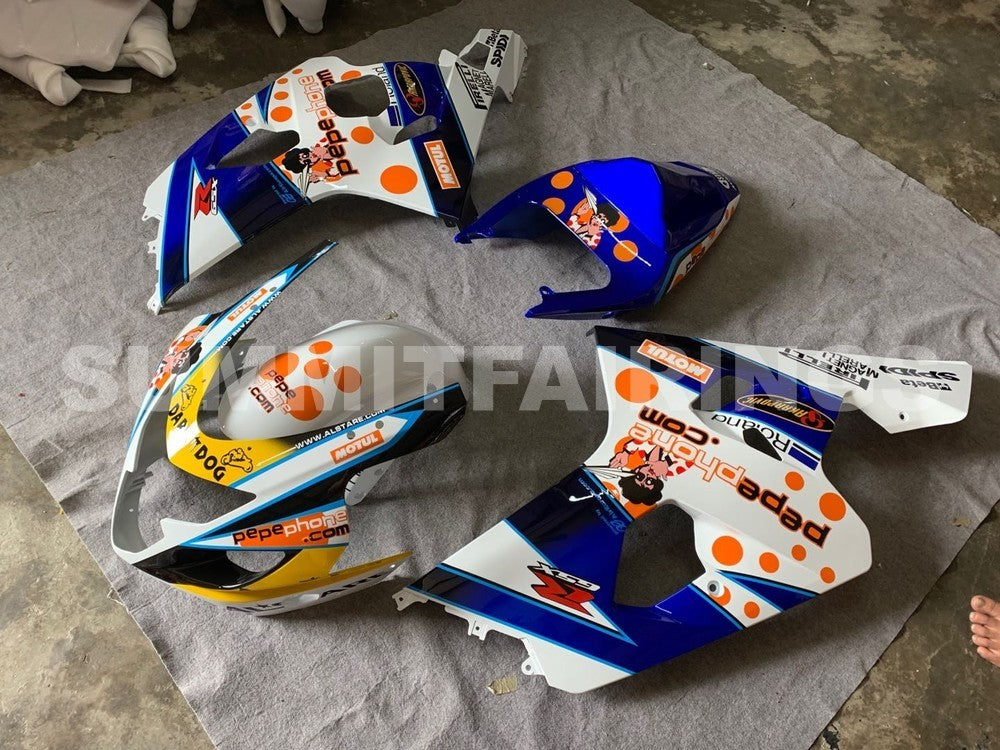 Fairings For Suzuki GSXR 600 750 Multi-Color pepephone (2004-2005)