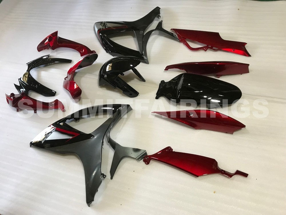 Fairings For Suzuki GSXR 600 750 Red Silver Black GSXR (2006-2007)