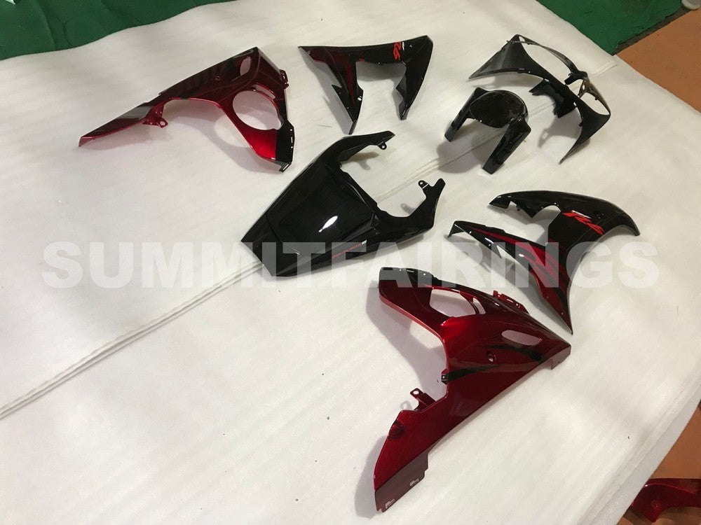 Fairings For Yamaha - YZF-600 R6 2005 Black and Orange