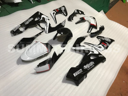 Fairings For Suzuki GSXR 1000 Black White Suzuki GSXR (2005-2006)