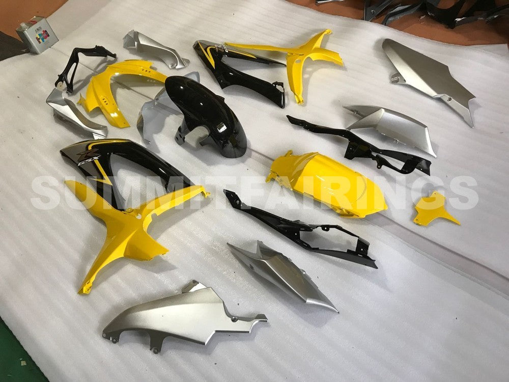 Fairings For Suzuki - GSXR600-750 K8 2008-2010 Yellow