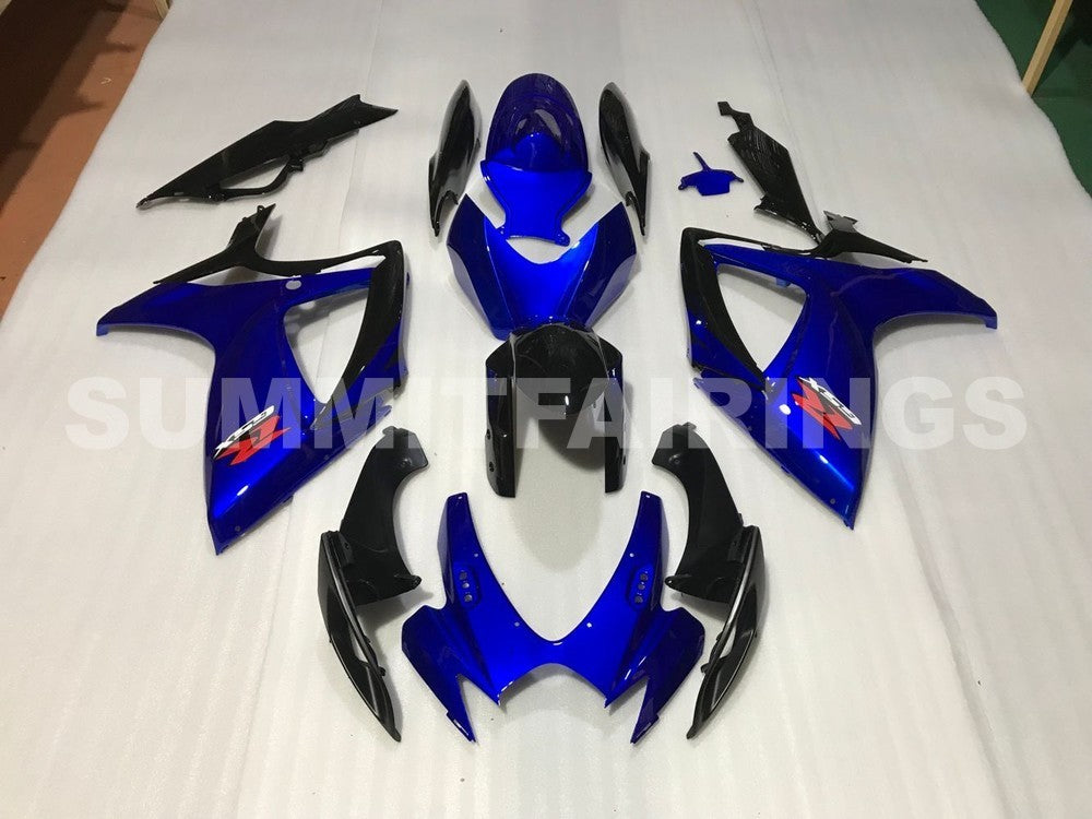 00 Fairings For Suzuki - GSXR600-750 K6 06-07 Blue (Custom)
