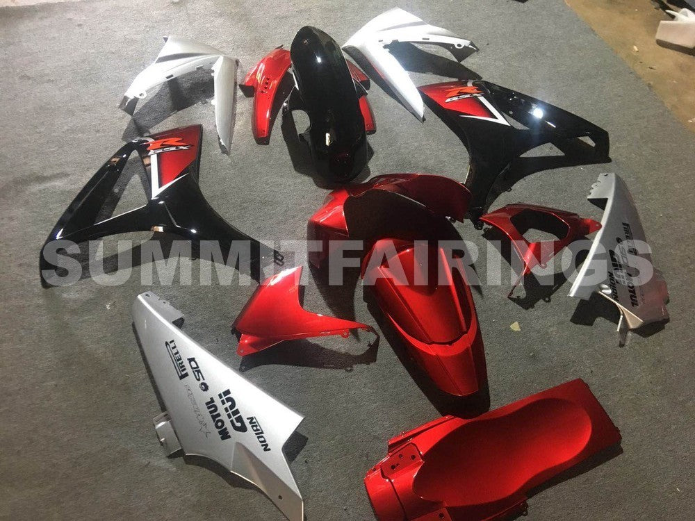 Fairings For Suzuki GSXR 1000 Red Cherry & Black GSXR (2007-2008)