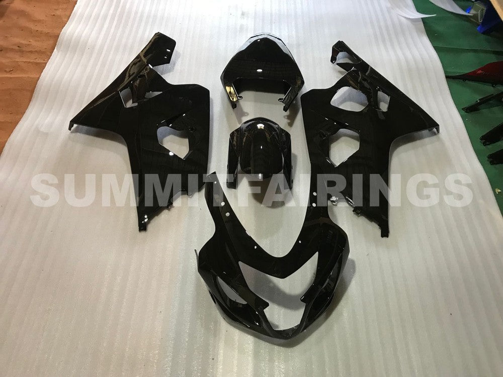 Fairings For Suzuki GSX-R600 / 750, 2004-2005 - All Gloss Black
