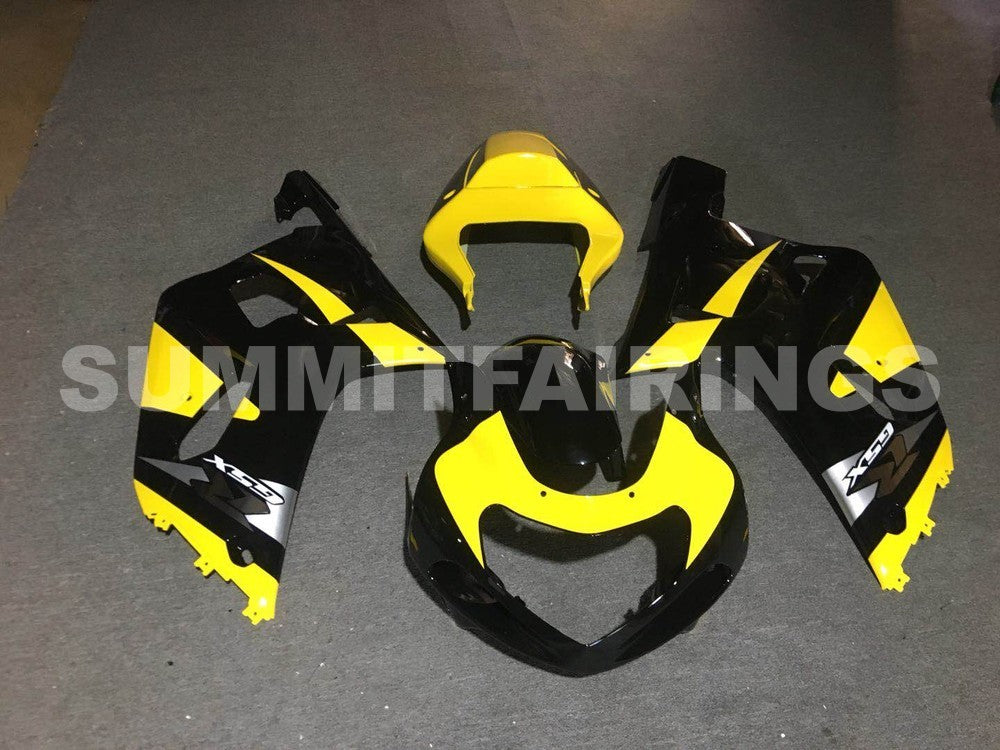 Fairings For Suzuki GSXR 750 Black & Yellow GSXR (2001-2003)