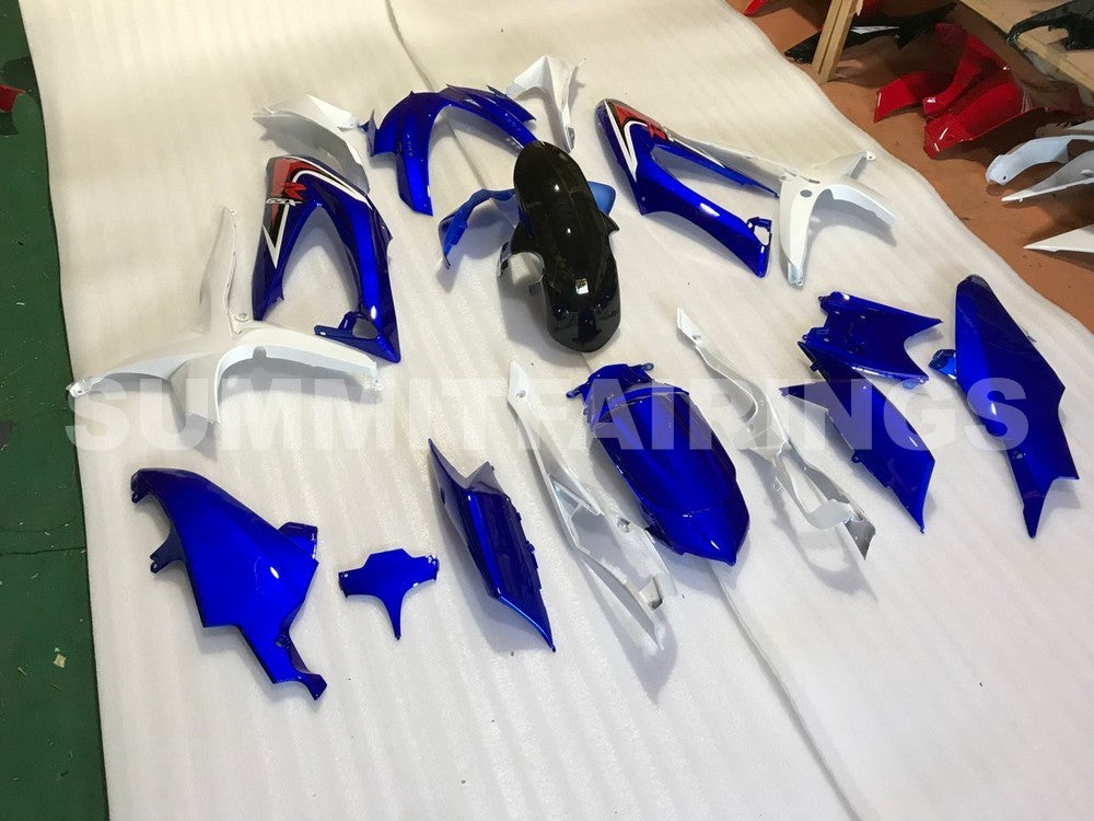 Fairings For Suzuki GSX-R600 / 750, 2008-2010 - Blue & White