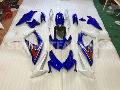 Fairings For Suzuki GSX-R600 / 750, 2008-2010 - Blue & White