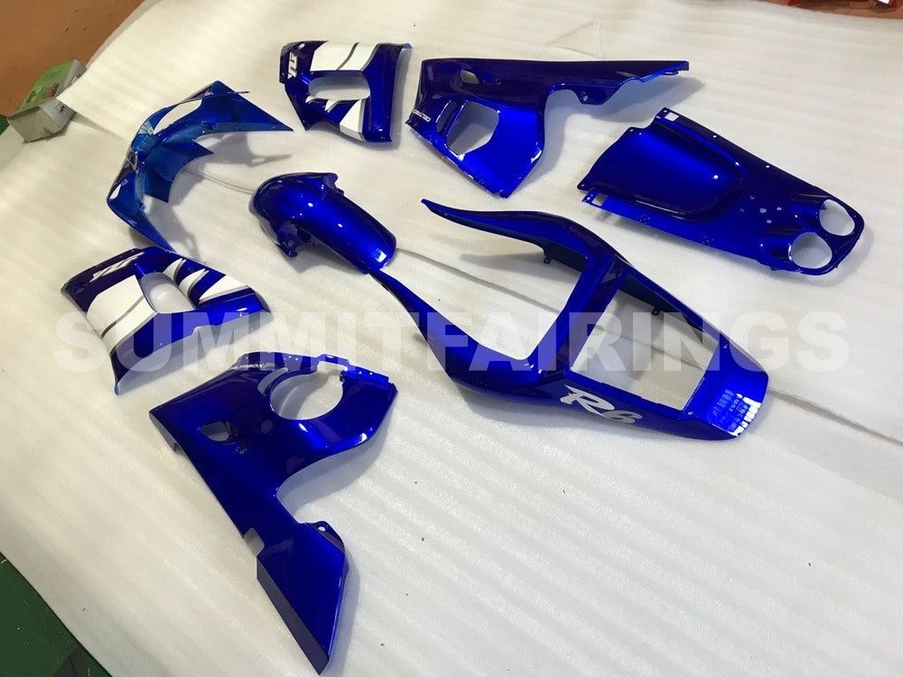 Fairings For Yamaha - YZF-600 R6 1998-2002 Blue and White