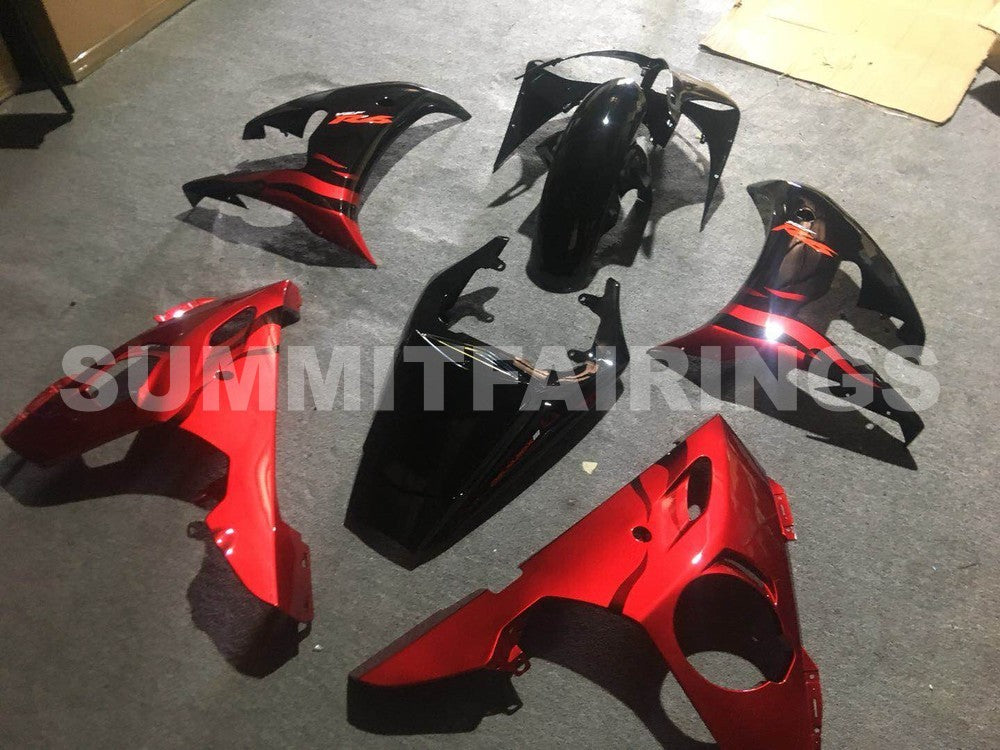 Fairings For Yamaha - YZF-600 R6 2005 Black and Orange