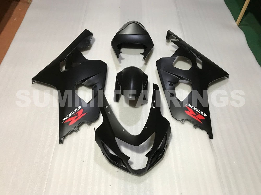 Fairings For Suzuki - GSXR600-750 K4 04-05 Matt Black