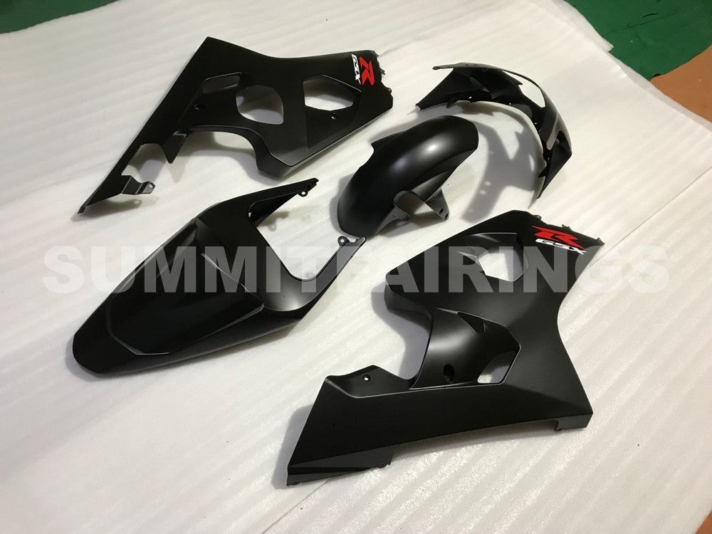 Fairings For Suzuki - GSXR600-750 K4 04-05 Matt Black