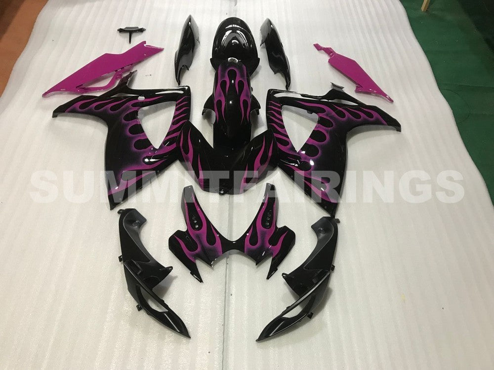Fairings For Suzuki - GSXR600-750 K6 06-07 Pink Flame