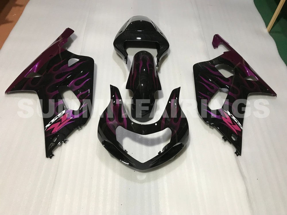 Fairings For Suzuki - GSXR600-750 K1 2001-2003 Flame Purple