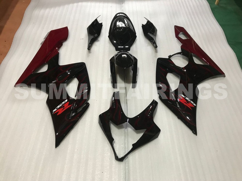 Fairings For Suzuki GSX-R1000, 2005-2006 - Red Flame