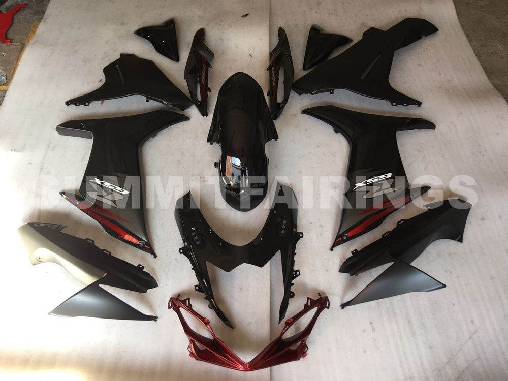 Fairings For Suzuki - GSXR 600-750 K11 2011-2021 Black