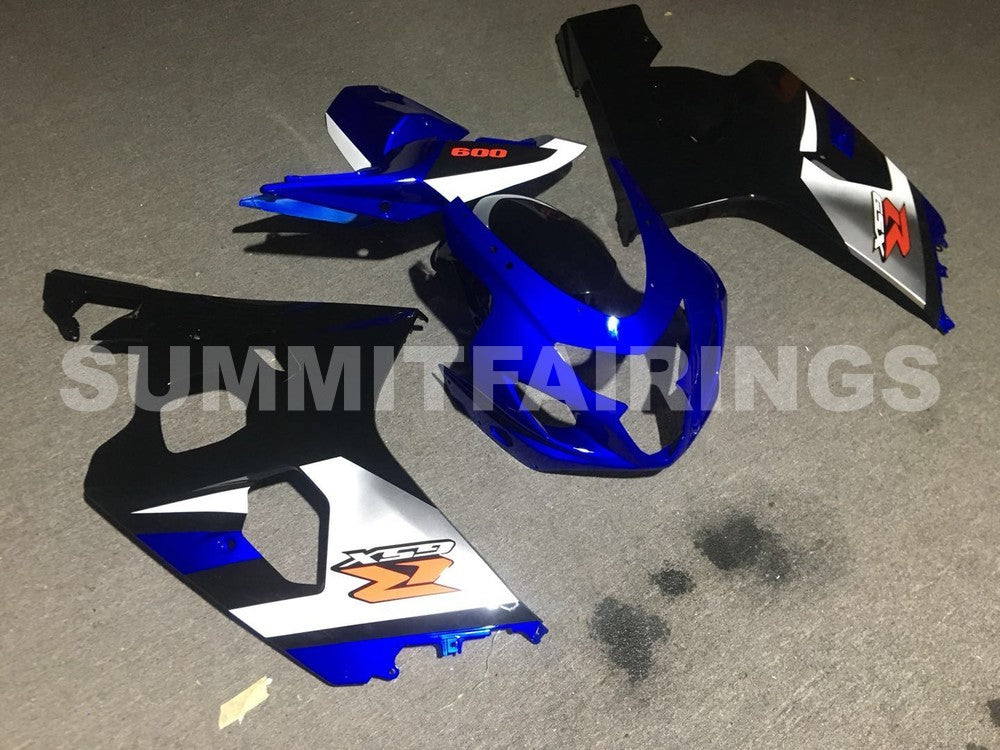 Fairings For Suzuki - GSXR600-750 K4 04-05 Blue Black