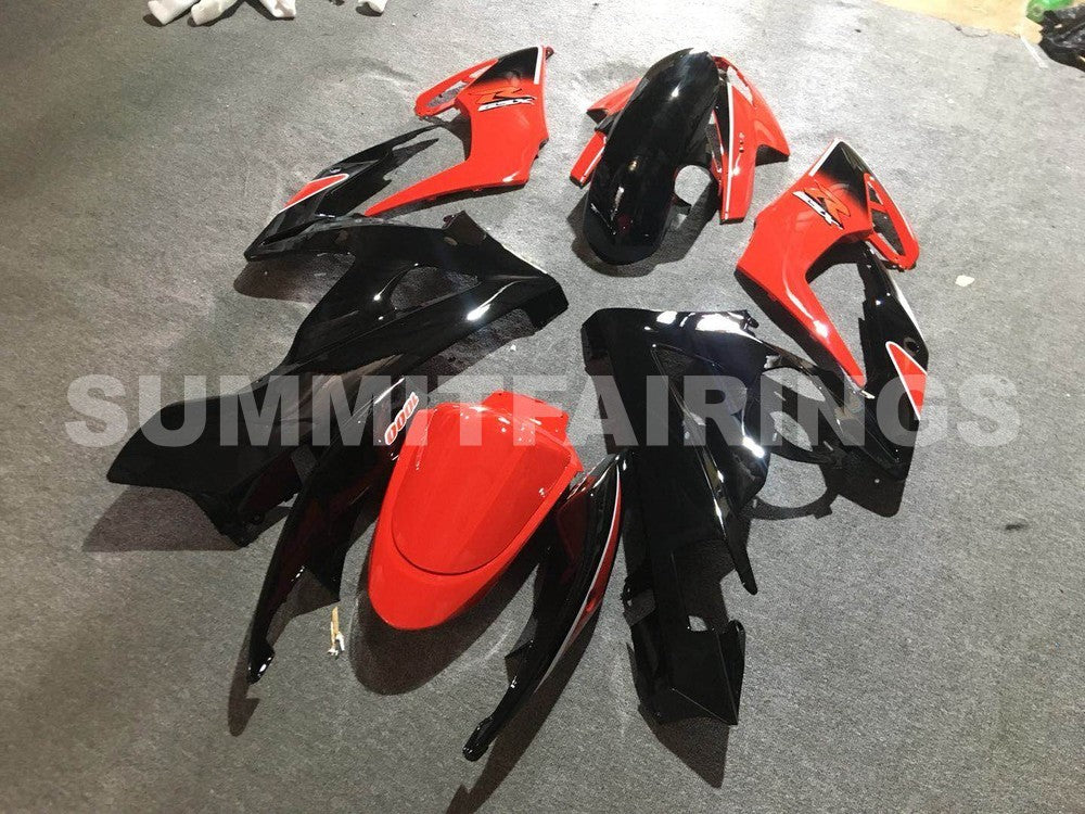 Fairings For Suzuki GSXR 1000 Black and Red GSXR (2005-2006)