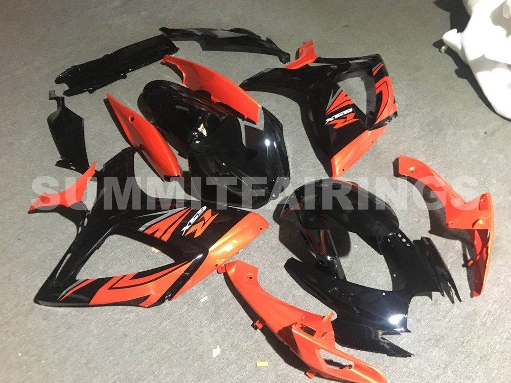 Fairings For Suzuki GSXR 600 750 Black & Red GSXR (2006-2007)