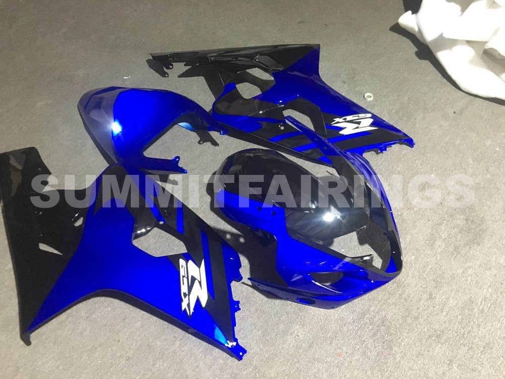 Fairings For Suzuki GSXR 600 750 Blue Black GSXR (2004-2005)