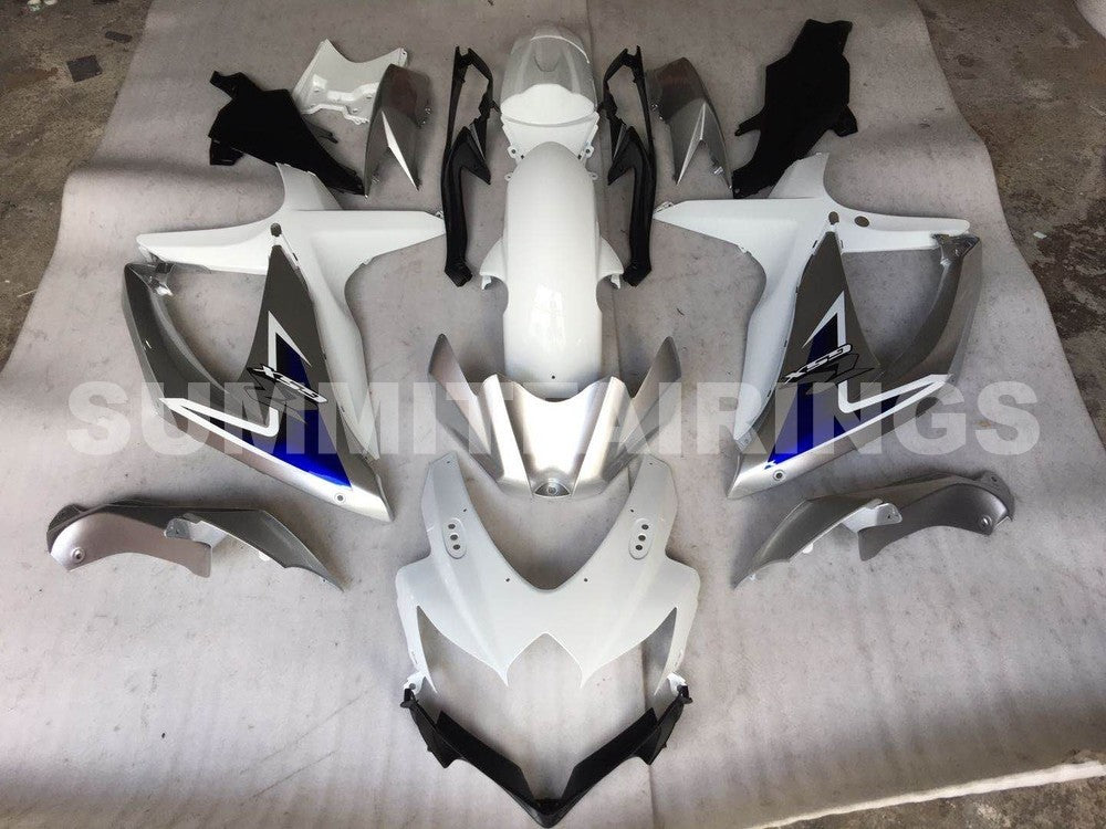 Fairings For Suzuki - GSXR600-750 K8 2008-2010 Silver