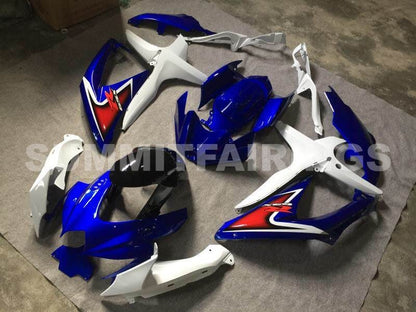 Fairings For Suzuki GSX-R600 / 750, 2008-2010 - Blue & White