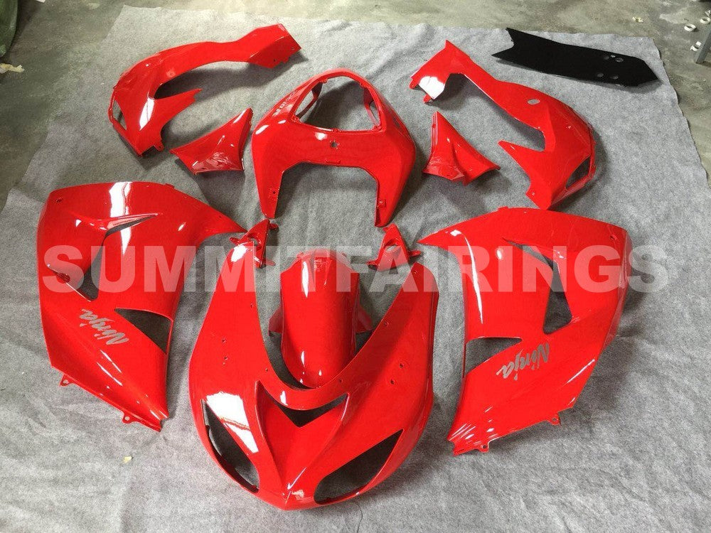 Fairings For Kawasaki ZX 10R Red Ninja (2006-2007)