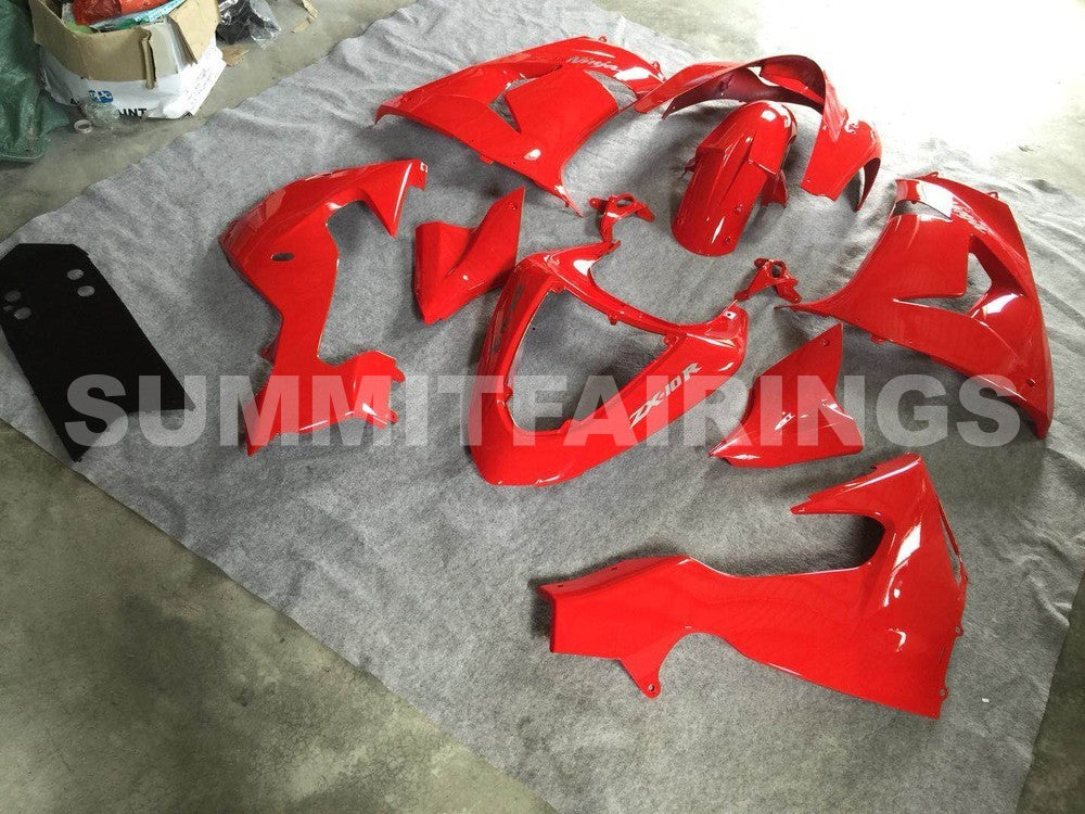 Fairings For Kawasaki ZX 10R Red Ninja (2006-2007)
