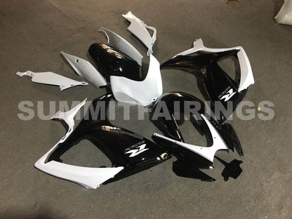 Fairings For Suzuki GSXR 600 750 Black & White GSXR (2006-2007)