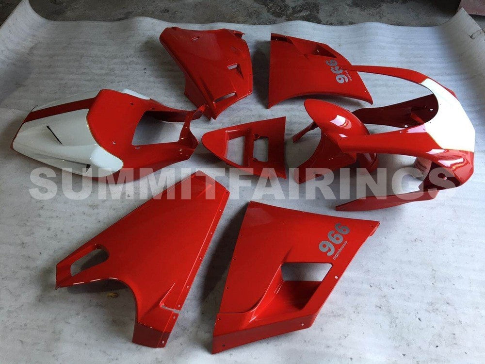 Fairings For Ducati - 996/748 1994-2002 White Red