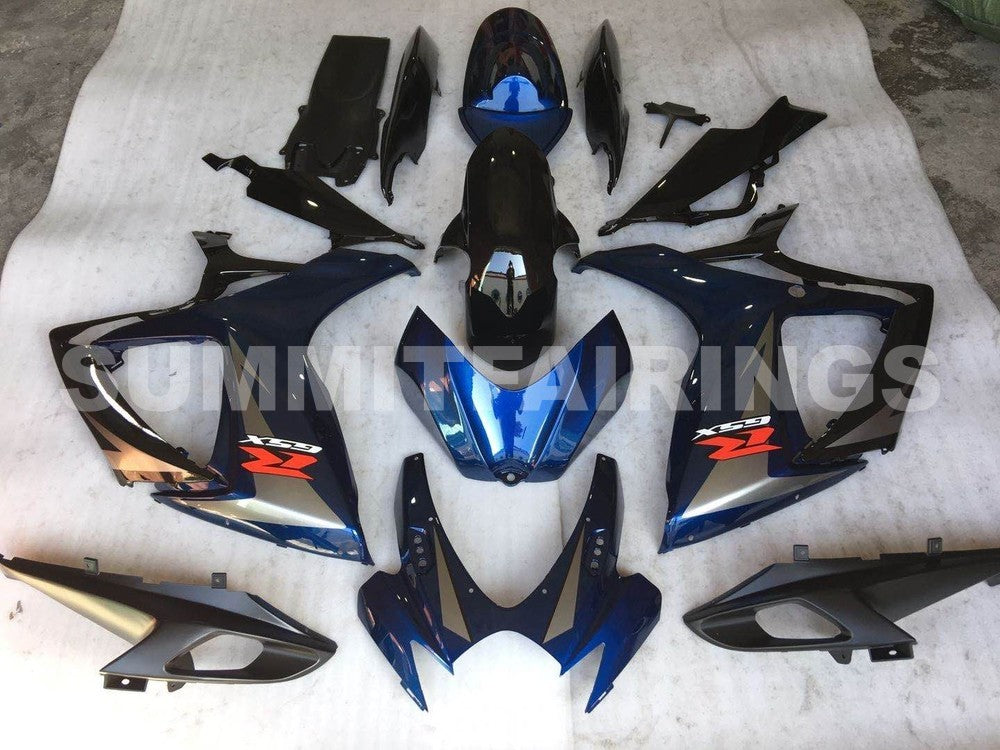 Fairings For Suzuki - GSXR600-750 K6 06-07 Blue and Black