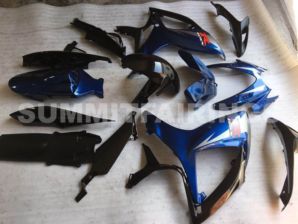 Fairings For Suzuki - GSXR600-750 K6 06-07 Blue and Black