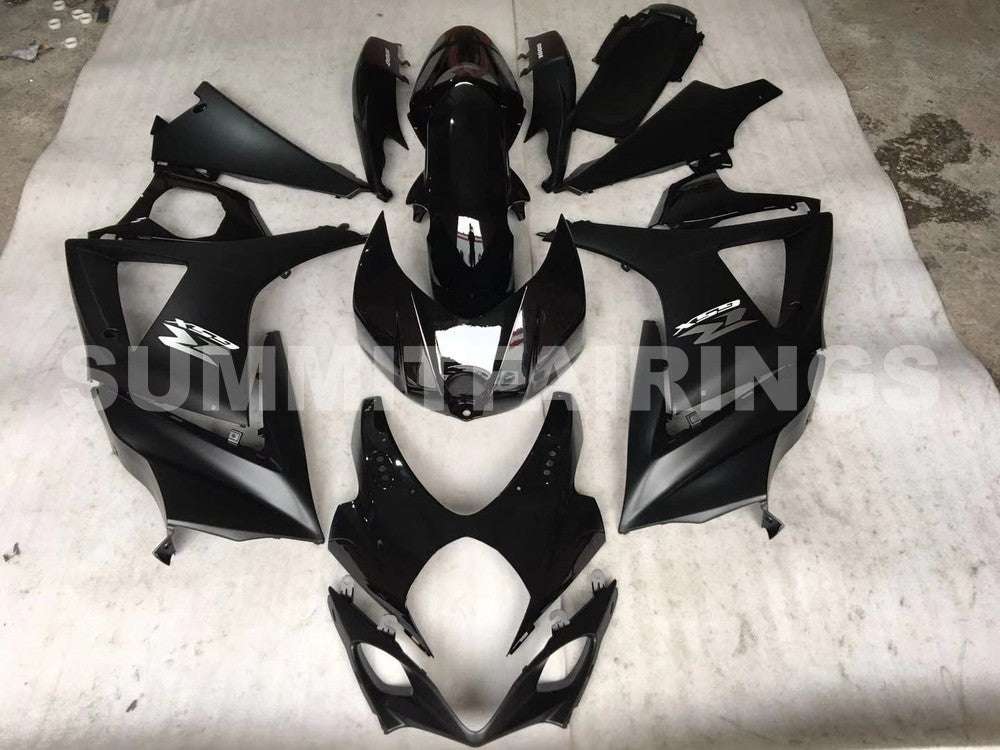 Fairings For Suzuki - GSXR1000 K7 07-08 Matte Black Gloss Black