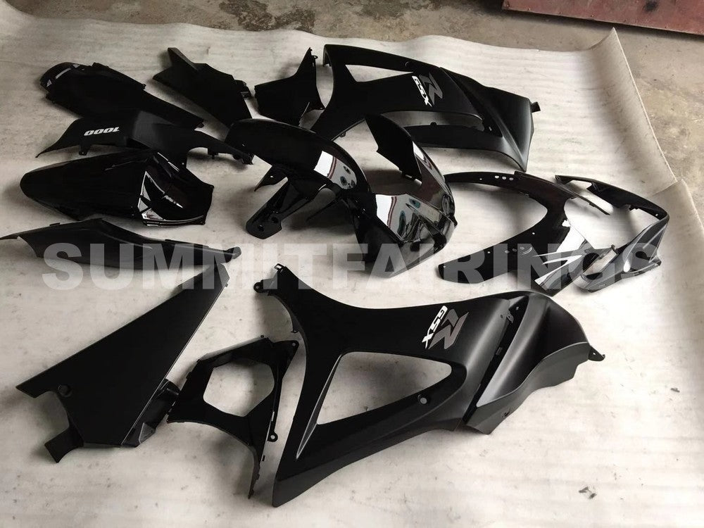 Fairings For Suzuki - GSXR1000 K7 07-08 Matte Black Gloss Black