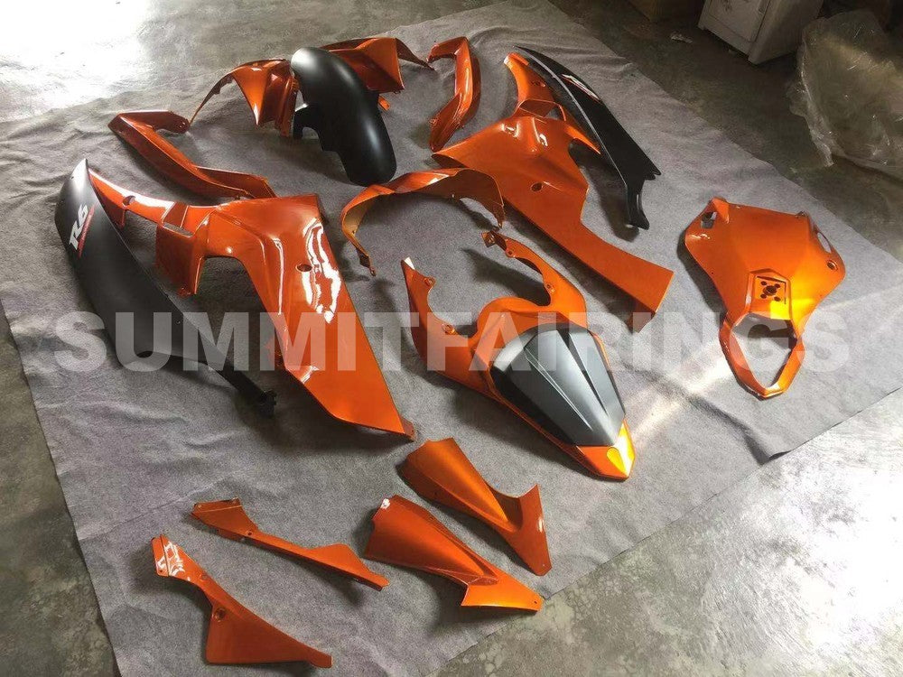 Fairings For Yamaha R6, 2006-2007 - Orange & Matte Black