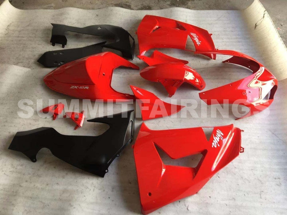 Fairings For Kawasaki ZX 10R Red Ninja (2006-2007)