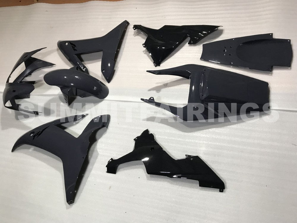 Fairings For Yamaha - YZF1000 R1 02-03 Matte Black Gloss Black