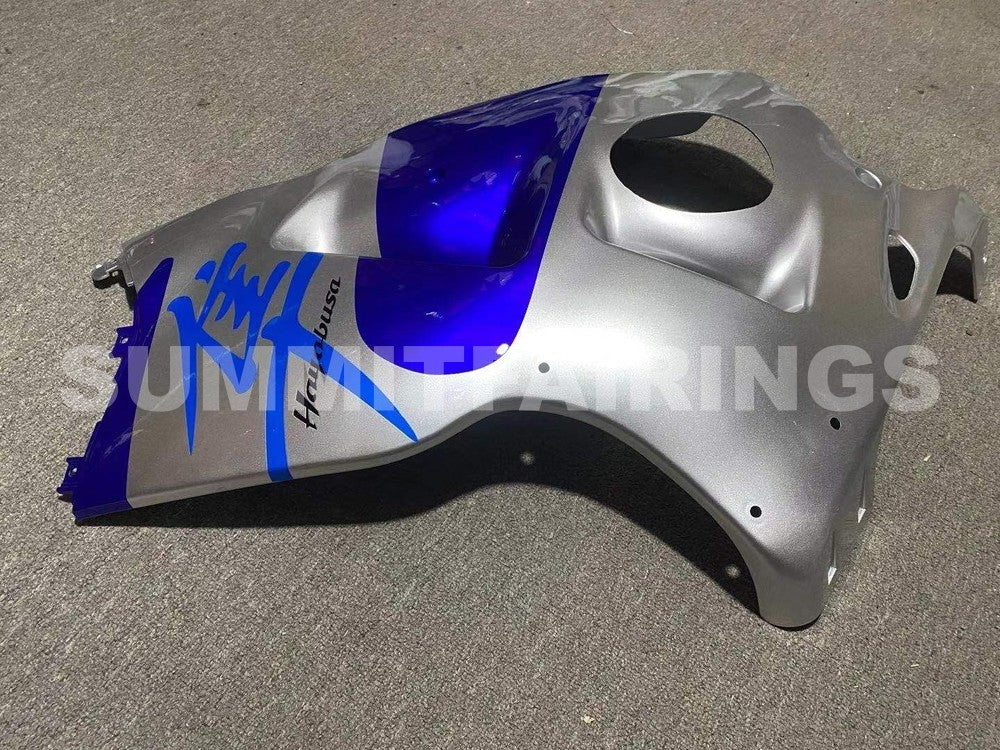 Fairings For Suzuki - GSXR1300 1996-2007 Silver and Blue