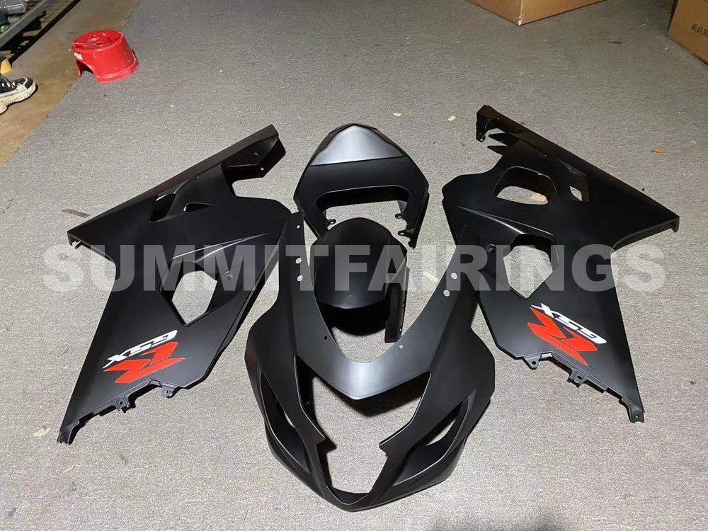 Fairings For Suzuki - GSXR600-750 K4 04-05 Matt Black