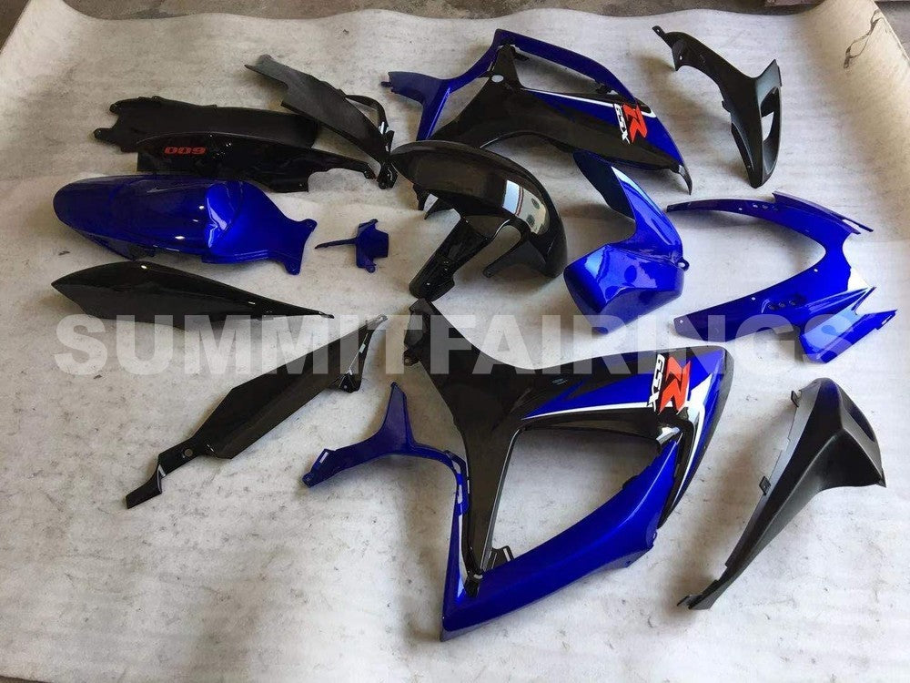 Fairings For Suzuki - GSXR600-750 K6 06-07 Blue and Black