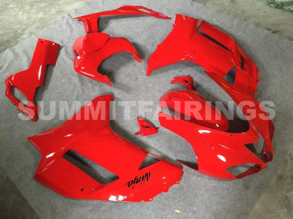 Fairings For Kawasaki ZX6R ZX636 Red Ninja ZX6R (2007-2008)